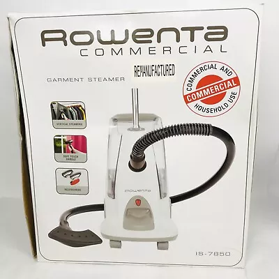Rowenta Commercial Home Garment Steamer W/ Attachments IS-7850 1500W Refurbished • $139.95