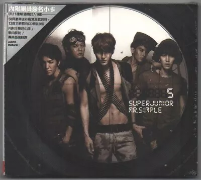 Super Junior Vol. 5 - Mr. Simple TYPE B TAIWAN CD & 50p & PHOTO CARD 2011 NEW • $29.98