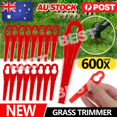 10-600x Grass Trimmer Blades Ozito Plastic For Crop Garden Weed Lawn BOSH KULLER • $2.75