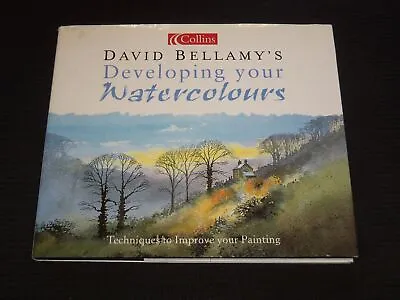 1997 David Bellamy's Developing Your Watercolors Hardcover Book - Kd 6494v • £24.11