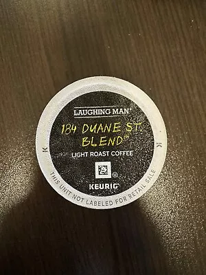 96/pack Laughing Man 184 Duane Street Blend Light Roast K Cups Bulk Packaging • $32.99