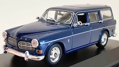 Maxichamps 1/43 Scale 940 171011 - 1966 Volvo 121 Amazon Break - Dark Blue • $62.16