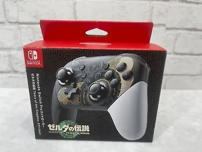 Nintendo Switch Pro Controller The Legend Of Zelda Tears Of The Kingdom Japan • $153.16