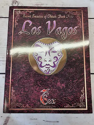 $49.99 • Buy AEG 7th Sea RPG Los Vagos Secret Societies Of Theah Book 5