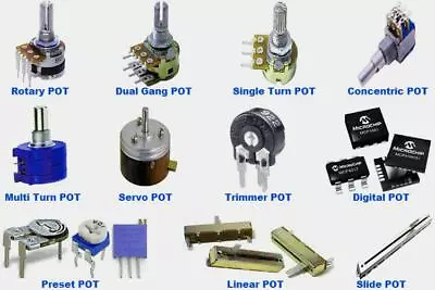 Radio Shack Potentiometer Various  • $10