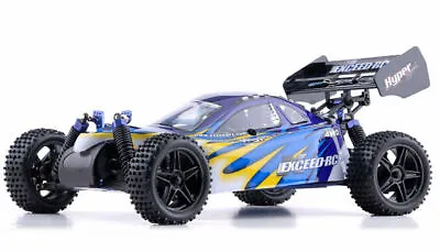 $267.45 • Buy Exceed RC 1/10 2.4Ghz Hyper Speed Off Road Buggy RTR .18 Nitro Engine Gas Car