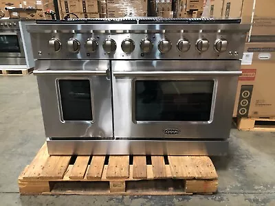 48 In. Gas Range 8 Burners Stainless Steel (OPEN BOX COSMETIC IMPERFECTIONS) • $1665.99