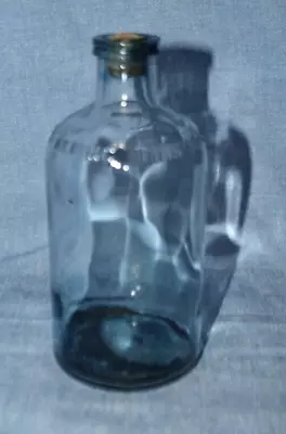 Vintage Mrs. Stewart's Liquid Bluing Embossed Glass Bottle • $7.47