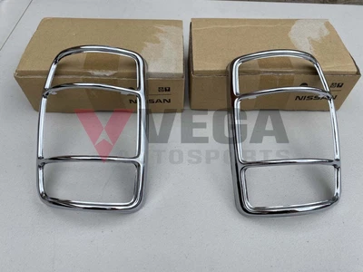 $406 • Buy Rear Tail Lamp Chrome Rims To Suit Datsun 1200 Ute, B120, Sunny Truck