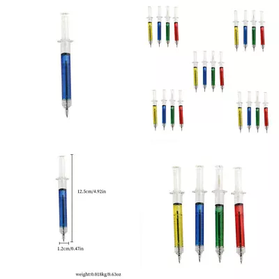 US 20-40Pc Syringe Shape Pen Pill Hospital Nurse Doctors Novelty Ball Point Fine • $21.89