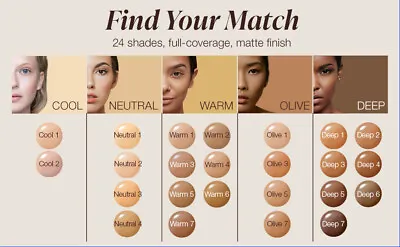 NEW Mineral Fusion Full Coverage Liquid Foundation 1.0 Fl Oz CHOOSE YOUR SHADE • $12.99