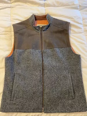 $350 • Buy Tom Beckbe Northwoods Wool Vest - Large - Charcoal