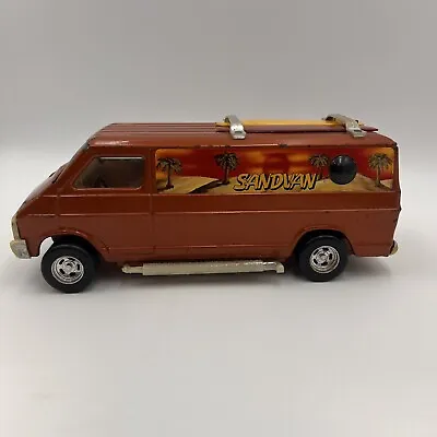 SandVan Ertl Dodge Bubble Window Surfboard Rack 1970s Metal Toy Made In USA • $34.99