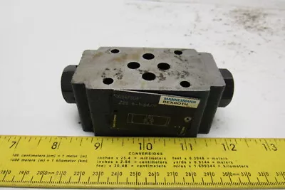 Mannesmann Rexroth Z2S6-1-64/V Pilot Operated Check Valve Sandwich Module • $24.99