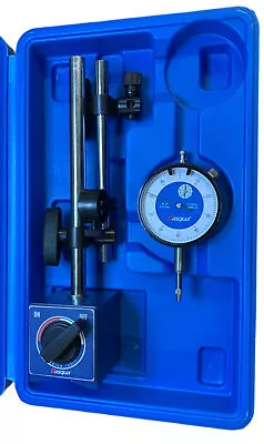 £37.50 • Buy Magnetic Base Dti Set Fine Adjustment + 0-10mm Dial Test Indicator 7611-1012 Rdg