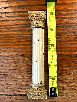 Old 5 Inch Long Mantel Clock Column (K9356) • $13.99