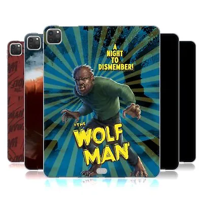 Official Universal Monsters The Wolf Man Soft Gel Case For Apple Samsung Kindle • $28.95