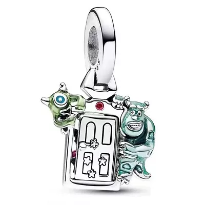 Pixar Monsters Inc Door Dangle Charm 792758C01 Authentic 925 Sterling Silver • $60