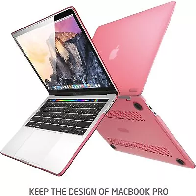 For Apple MacBook Pro 13  I-Blason Smooth Case Matte Frosted Shell Cover PINK • $18.19