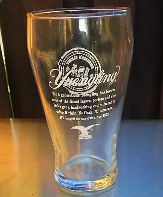 Yuengling Beer Glass Vintage 2014 • $5