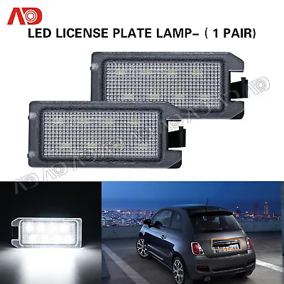 For Jeep Grand Cherokee Compass Patriot Fiat 500 Dodge LED License Plate Light • $11.24