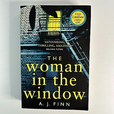 $15.95 • Buy The Woman In The Window By A. J. Finn Crime Thriller Paperback 2018 Bestseller