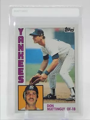 Don Mattingly 1984 Topps Baseball Rookie Yankees #8 Rc Q1361 • $2.25