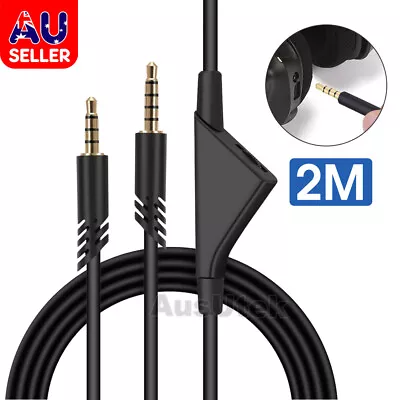 $14.25 • Buy 3.5mm Gaming Headset Stereo Replacement Cable Cord For Astro A10/A40/A30/A50 AU