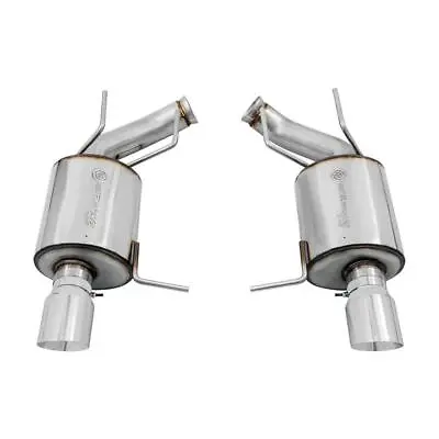 AWE Axle-back Exhaust - Touring (Chrome Silver Tips) For 2005-14 Ford Mustang GT • $942.11