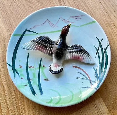 £14.99 • Buy Retro Flying Duck - Wall Hanging Plate -in Great Condition - Classic Foreign