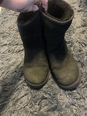 Womens Black Ugg Boots 9 (used Condition) • £11.87