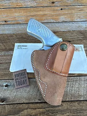 Vintage Milt Sparks Idaho City Brown Leather IWB Holster For Ruger SP 101 2.25  • $284