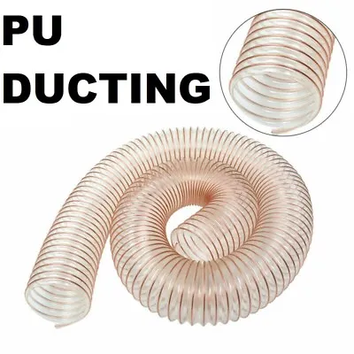 £133.40 • Buy PU Flexible Ducting Hose Ventilation,Woodworking, Fume & Dust Extraction 10 Mtrs