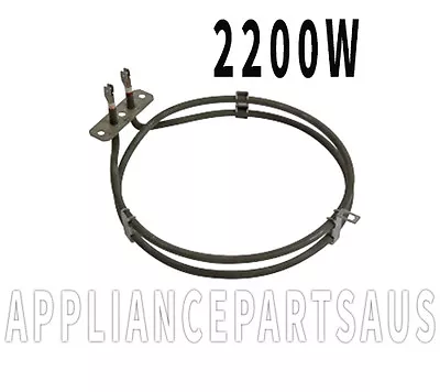 Smeg Oven Fan Forced Element Centre Mounted 2200W Genuine EGO 806890591  • $44.95