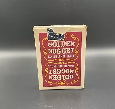 Golden Nugget Las Vegas Hotel & Casino & Gambling Hall Playing Cards - Vintage • $15