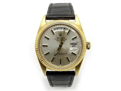 Rolex Day Date 36mm 18k Yellow Gold Automatic Wind Watch 1803 Box  • $10500