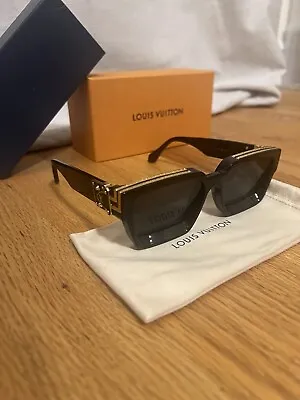 Louis Vuitton Z1165E (Eastern) 1.1 Millionaires Sunglasses Black Authentic New • $799.99