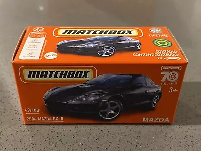 Matchbox 2004 Mazda RX-8 [Black] - New/Sealed 49/100 • $5