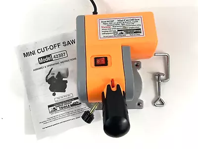 Mini Miter/Cut-Off Saw For Metal Wood Plastic Arts Crafts Models W/ Bench Clamp • $29.95