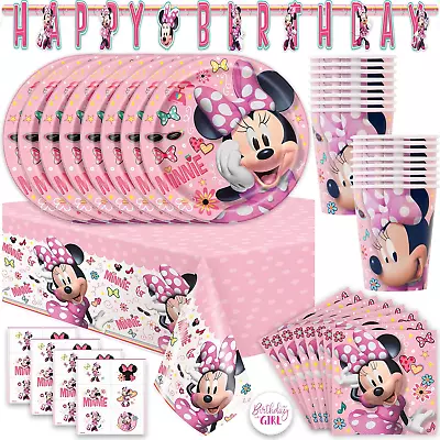 Minnie Mouse Birthday Party Supplies | Minnie Mouse Party Decorations | Minnie M • $47.99