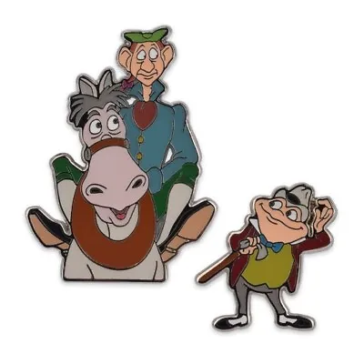 Disney Store - The Adventures Of Ichabod Crane And Mr Toad Pin Set - New • £14.99