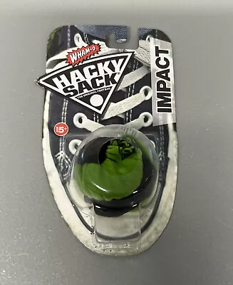 Wham-O Hacky Sack Impact Foot Bag Green & Black • $12.99