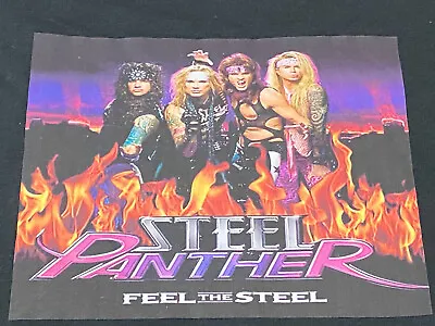 Steel Panther  - Feel The Steel Tour Shirt  Women’s Medium T Shirt BNNT • $24.66