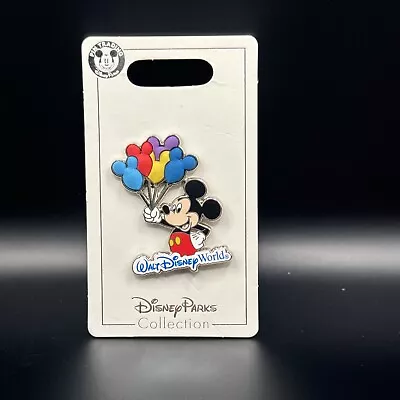 Disney Parks Pin - Walt Disney World Mickey Mouse Park Balloons 3D • $7.99