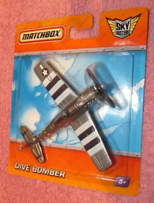 2010 Matchbox SkyBusters Dive Bomber Military Airplane On Card • $15.99