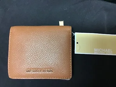 Michael Kors Wallet Carryall Card Case Luggage Leather Retail-$88  Nwt • $76.99