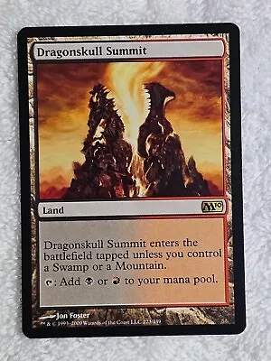 MTG Dragonskull Summit #223 Magic 2010 (M10) Magic The Gathering Card Rare NM • $4.45