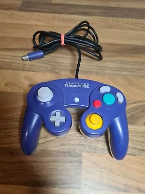 Genuine Nintendo GameCube Controller Purple Indigo Clear Official FREE POST • $69.99