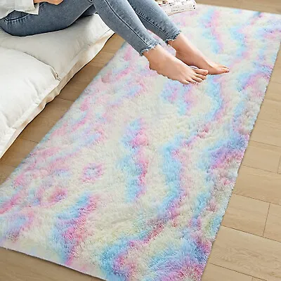 Long Hallway Runner Rug Non Slip Kitchen Carpet Bedroom Rugs Floor Mats Door Mat • £8.99