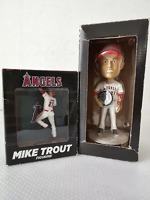 Mike Trout MVP Los Angeles Angels Bobblehead & Catching Figurine • $34.99